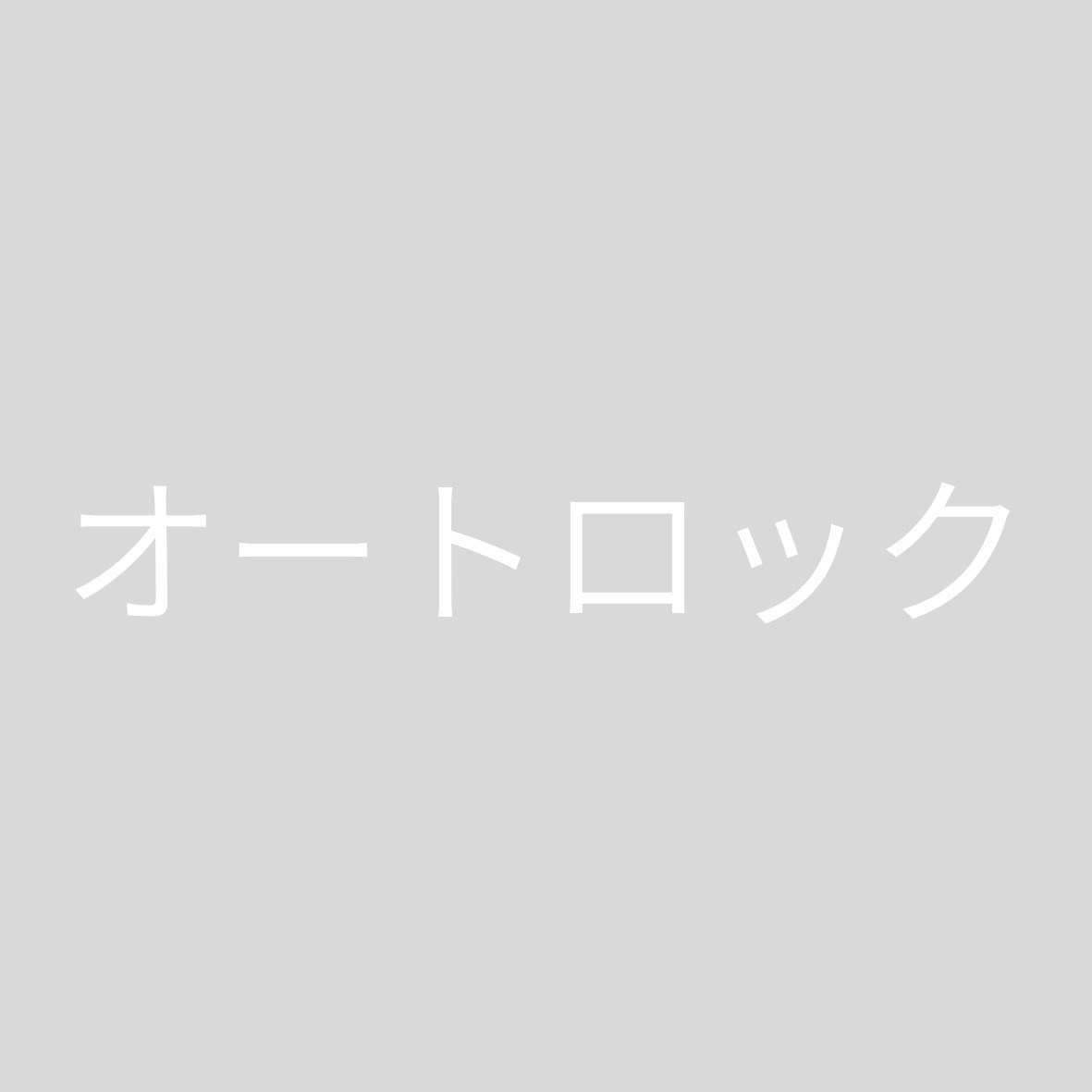 セキュリティ　オートロック