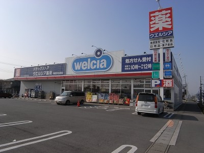 ドラックストア　ウエルシア宇都宮平松本町店（ドラッグストア）まで490m