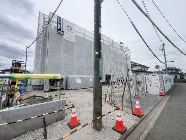 建物外観　～建設中～
