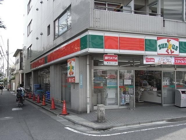 コンビニ　サンクス（コンビニ）まで264m