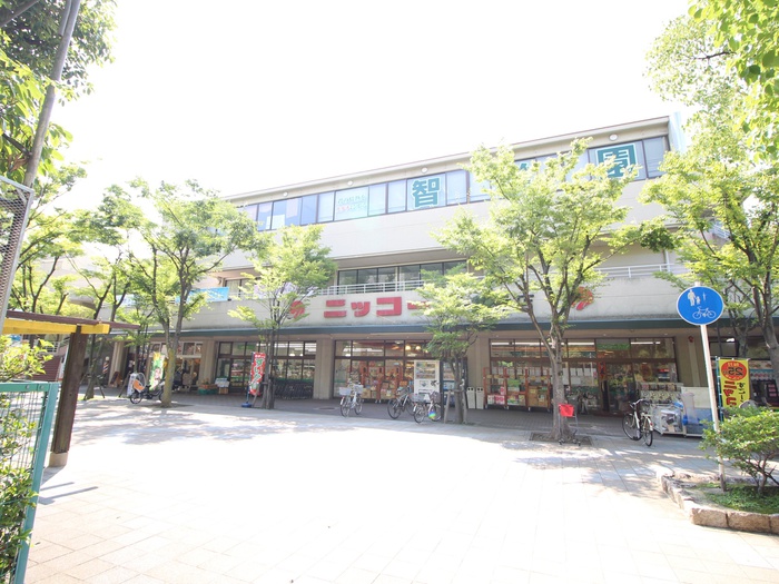 スーパー　ニッコー（スーパー）まで668m