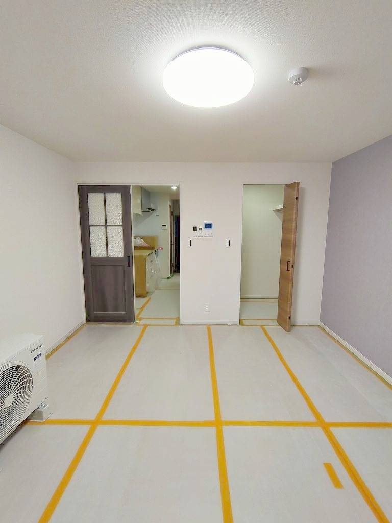 居室・リビング　※建築時の写真