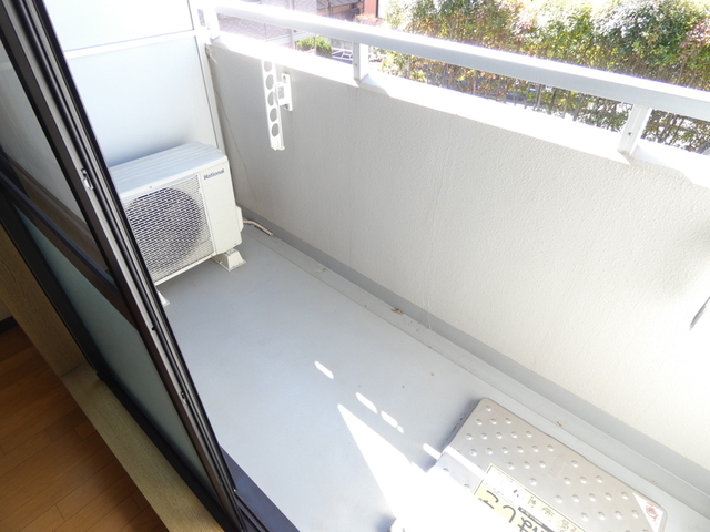 バルコニー　～今日は朝から洗濯だー～