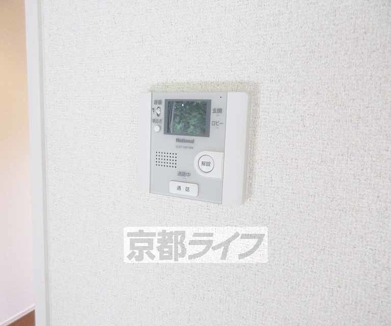 セキュリティ　モニター付で安心