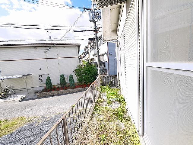 バルコニー　バルコニーがあります