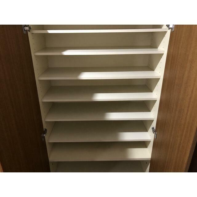 収納　シューズボックス完備。
