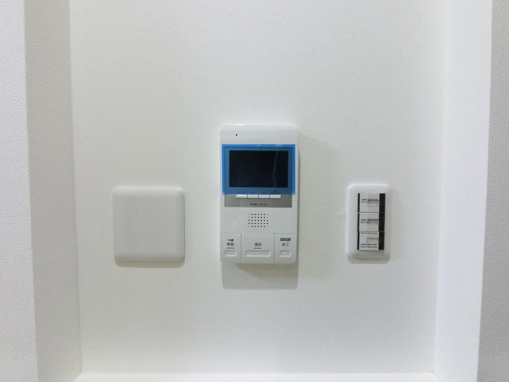 セキュリティ　モニタ付インターホンです。