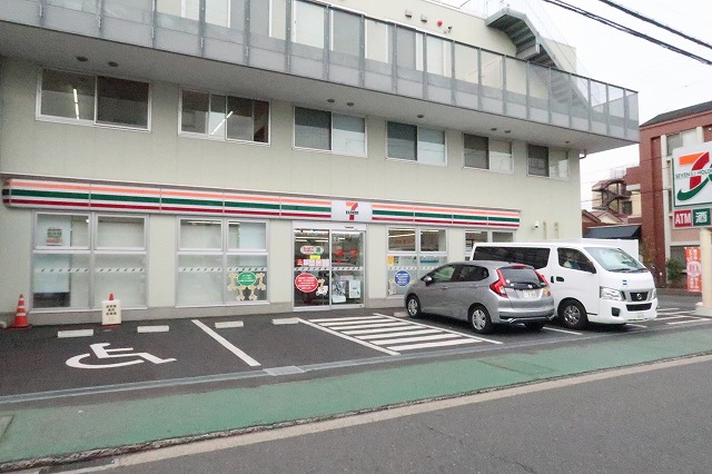 コンビニ　セブンイレブン 市川新田2丁目店（コンビニ）まで448m