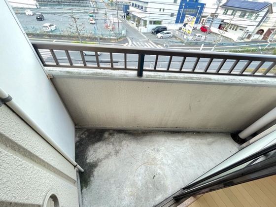 バルコニー　※別部屋のお写真です