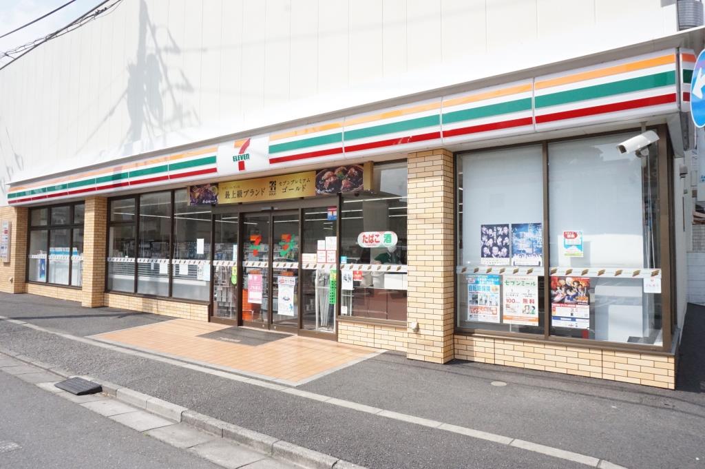 コンビニ　セブンイレブン 足立西保木間4丁目店（コンビニ）まで356m