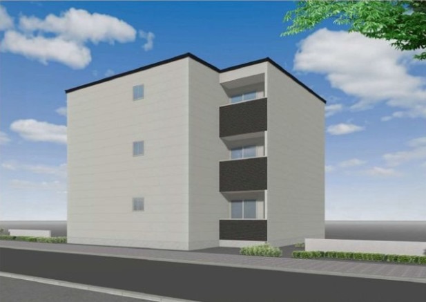 建物外観　2026年8月完成の新築アパート