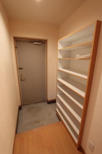 玄関　ゆったりとした玄関です