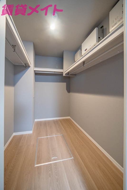 収納　同タイプ部屋写真です。