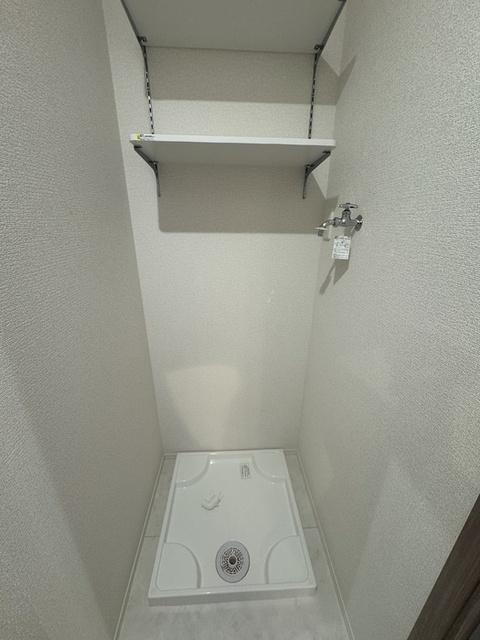 洗面設備　洗濯機置き場