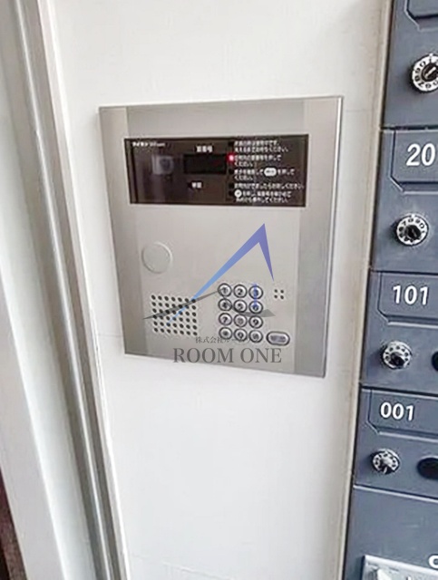 セキュリティ　オートロックです。
