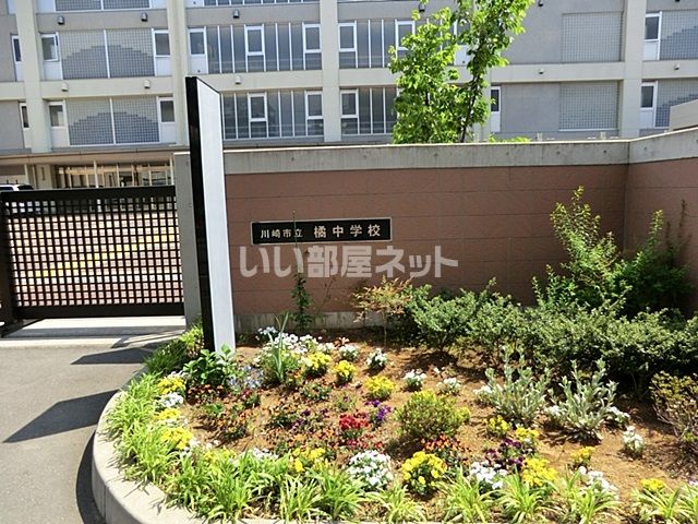中学校　川崎市立橘中学校（中学校）まで1008m