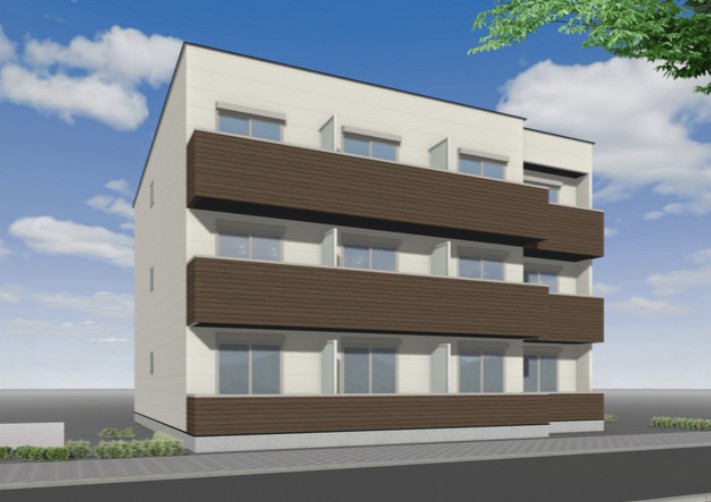 建物外観　外観パースです。