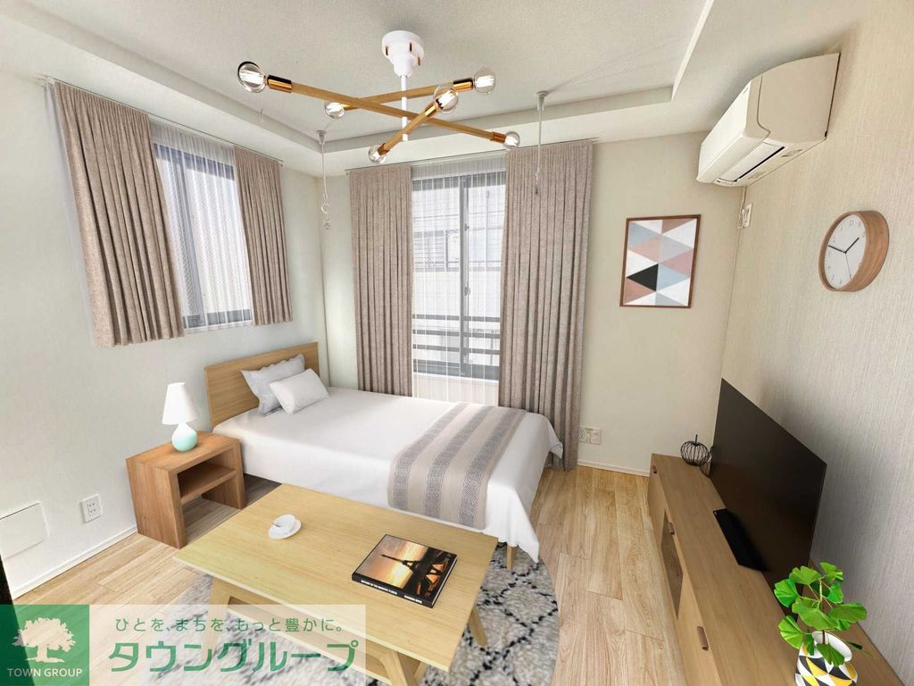 居室・リビング　※家具家電は物件に付帯しません。