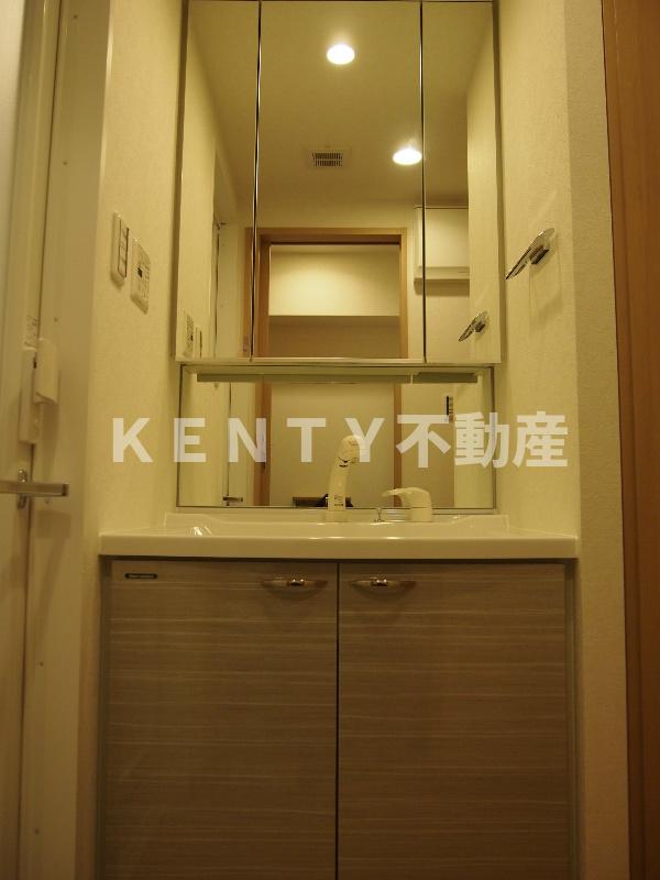 洗面設備　洗面所です