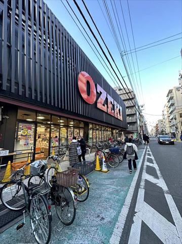 スーパー　オオゼキ菊川店（スーパー）まで513m