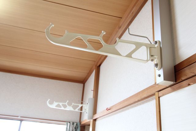 その他設備　室内物干し