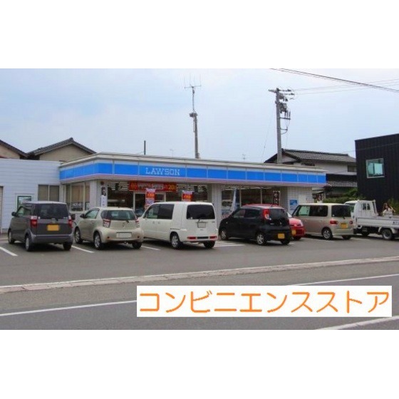 コンビニ　ローソン米子弓ヶ浜店（コンビニ）まで486m