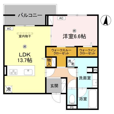 GREENPALACE樋之池の間取り写真