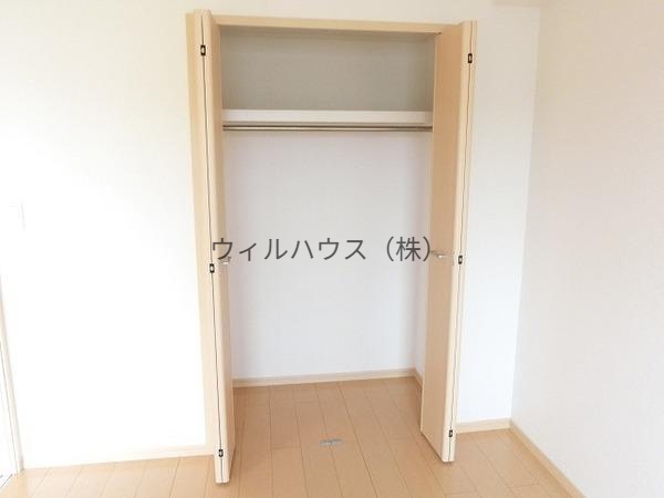 収納　クローゼット！