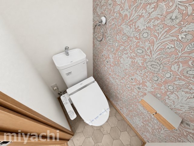 ＪＲ高徳線 徳島駅 徒歩70分 2階建 築8年のトイレ写真