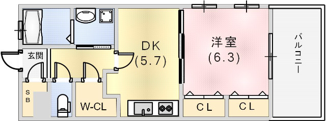 アーバンヴィレッジ兵庫エスタシオンの間取り写真