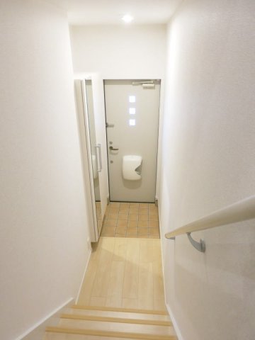 玄関　明るい玄関です