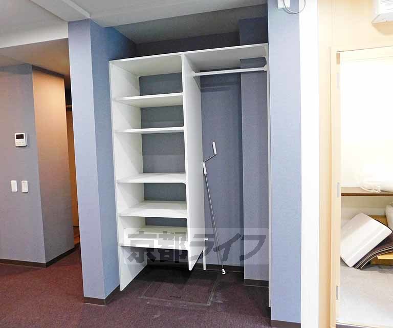 収納　収納力は充分にあります。