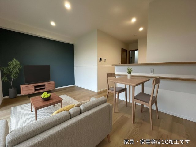 MAISONETTE TERRACE 京町IIの居間写真