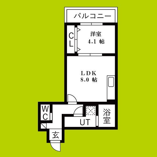 Escudo 黎の間取り写真