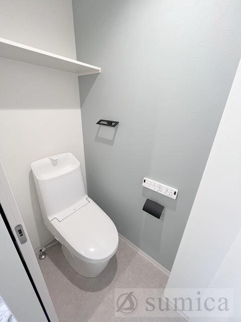 地下鉄千日前線 新深江駅 徒歩5分 3階建 新築のトイレ写真