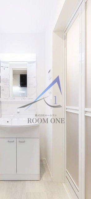 洗面設備　洗面台です。