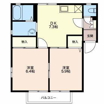 テムズ-1の間取り写真