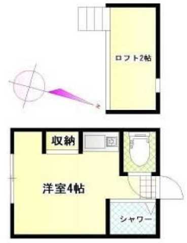アーバンプレイス雑司が谷Aの間取り写真