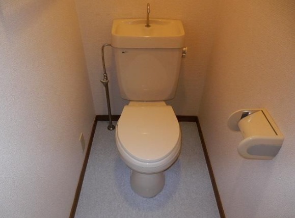 地下鉄七隈線 福大前駅 徒歩22分 3階建 築34年のトイレ写真