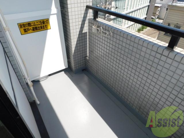 バルコニー　日当り良好です