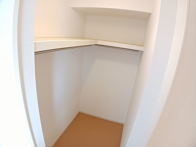 収納　たっぷりとした収納スペースです