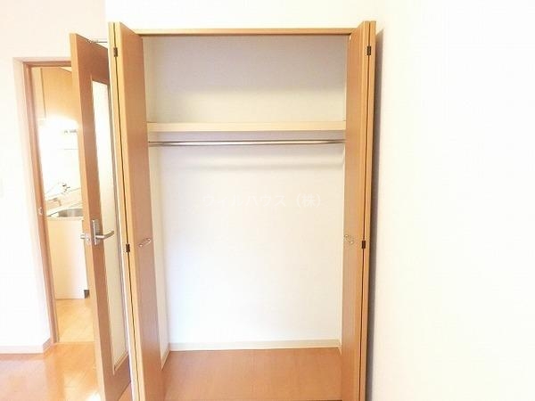 収納　クローゼット！