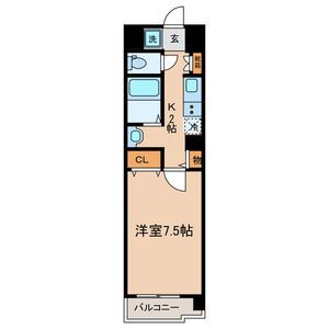 コンフォートM多摩川の間取り写真