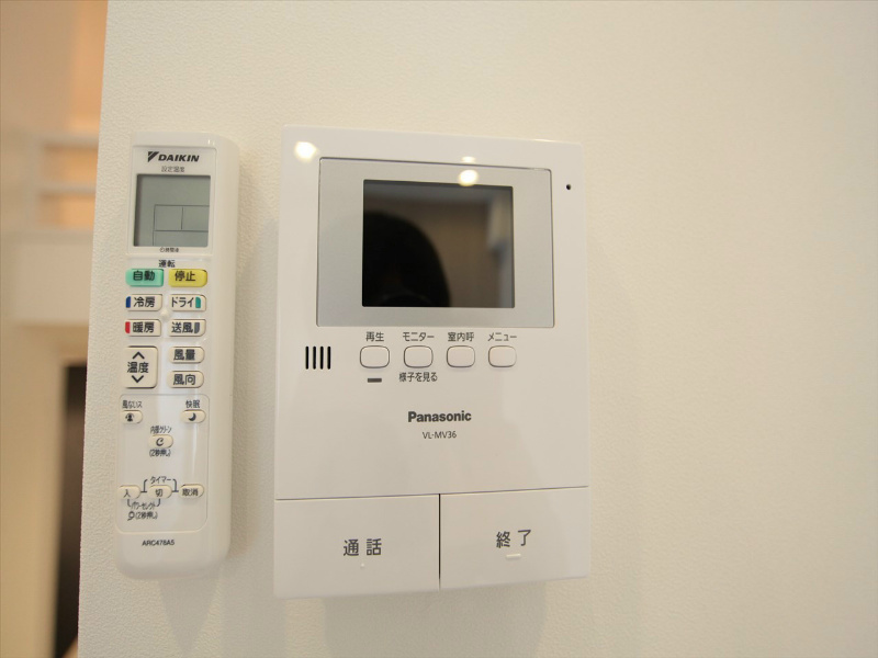 セキュリティ　ＴＶモニター付インターホン