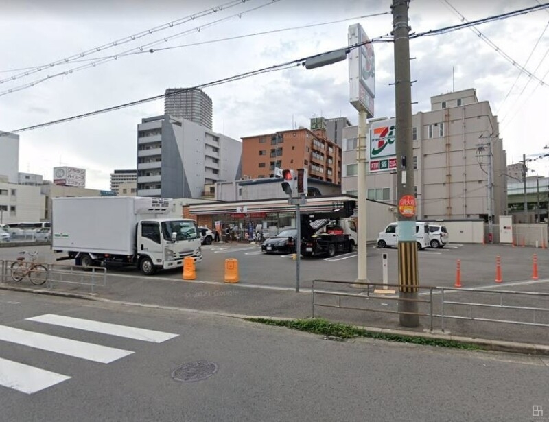 コンビニ　セブンイレブン大阪川口2丁目店（コンビニ）まで203m