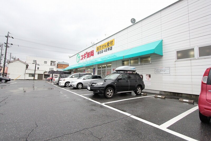 ドラックストア　スギ薬局城北店（ドラッグストア）まで445m