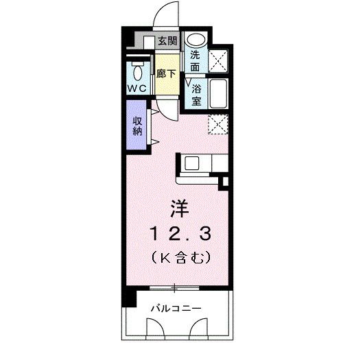 シャンテの間取り写真