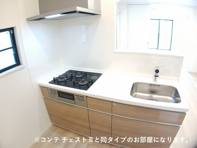 水口町秋葉アパートのキッチン写真