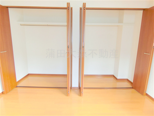 収納　大型収納　クローゼット×2！