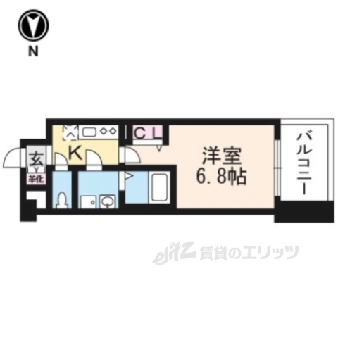 THEGARNETMILLENNIUMKの間取り写真